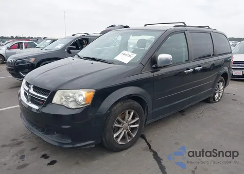 2015 Dodge Grand Caravan Sxt из США, поврежденный, VIN 2C4RDGCG7FR745646